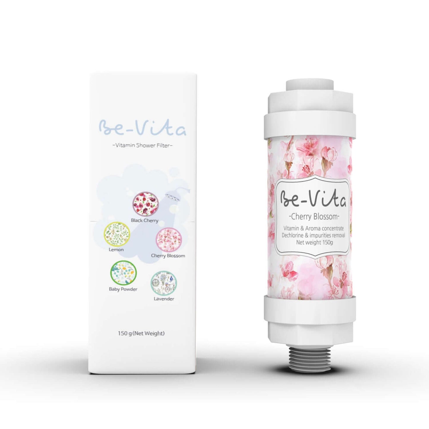 BE VITA Vitamin Shower Filter - Filtro doccia in 4 profumazioni