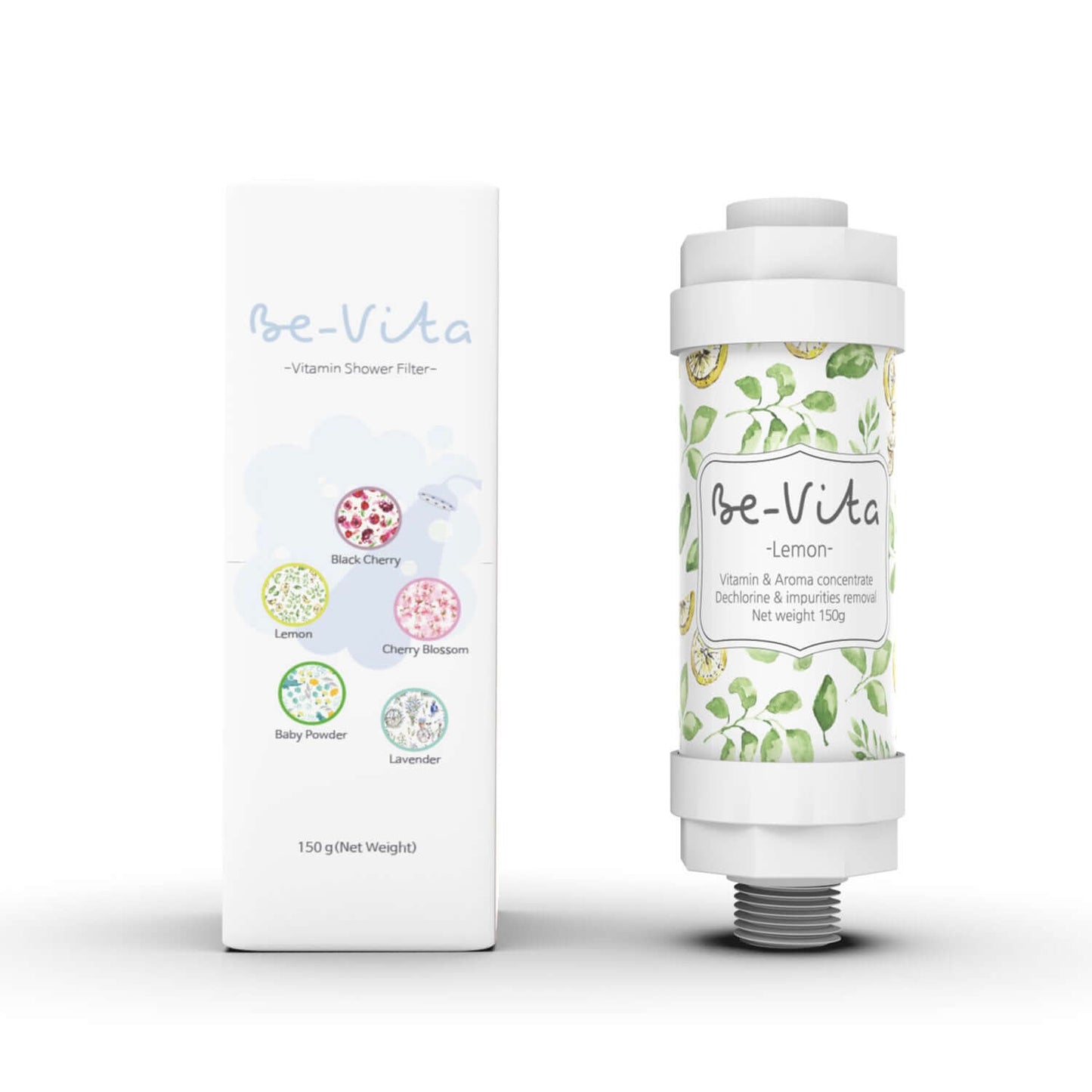 BE VITA Vitamin Shower Filter - Filtro doccia in 4 profumazioni