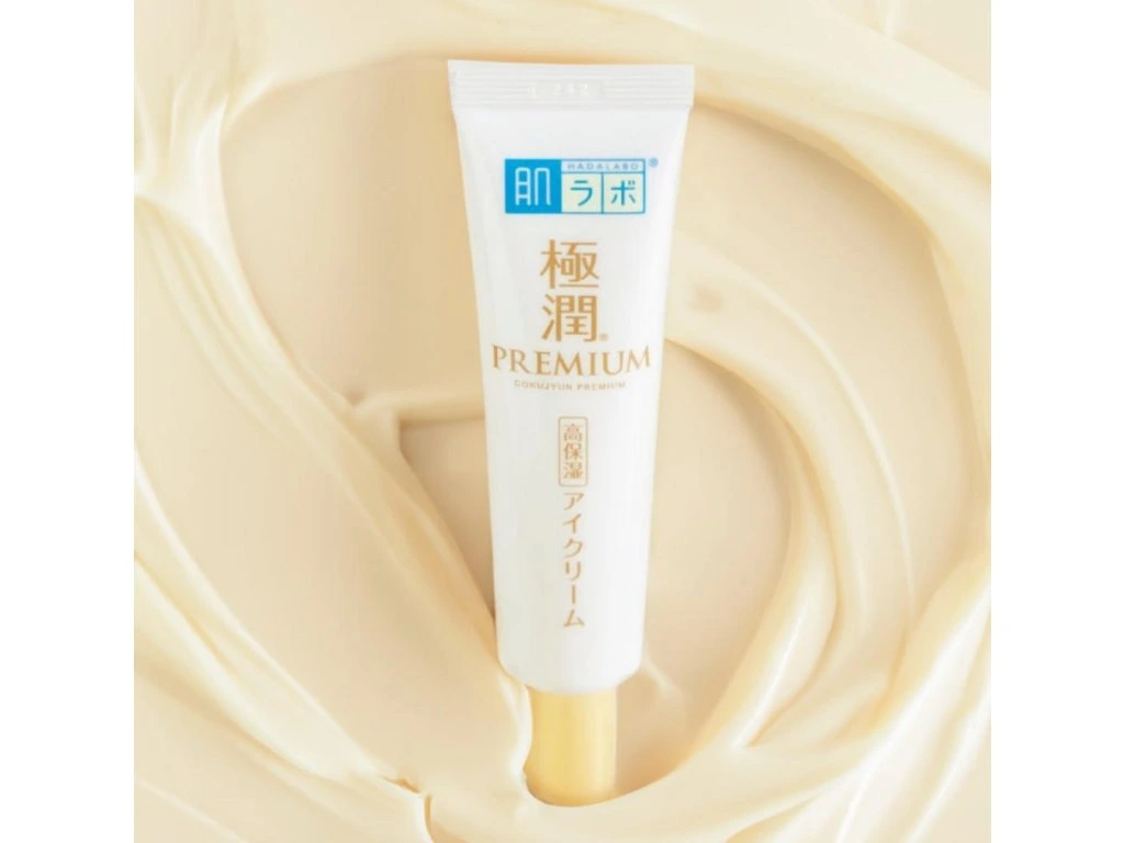 ROHTO MENTHOLATUM Hada Labo Gokujyun Premium Hyaluronic Eye Cream 20g - Crema contorno occhi con Ialuronico