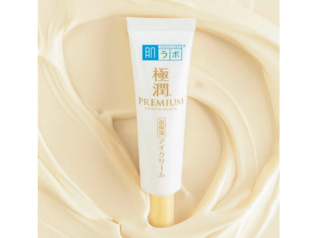 ROHTO MENTHOLATUM Hada Labo Gokujyun Premium Hyaluronic Eye Cream 20g - Crema contorno occhi con Ialuronico