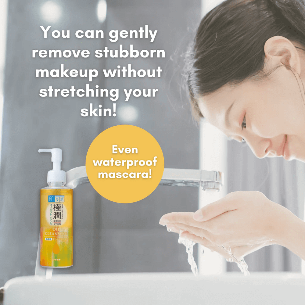ROHTO MENTHOLATUM Hada Labo Gokujyun Cleansing Oil - 200ml - Olio detergente