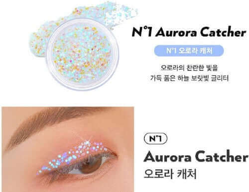 UNLEASHIA Get Loose Glitter Gel - 1 Aurora Catcher - 4g - HomeSkin