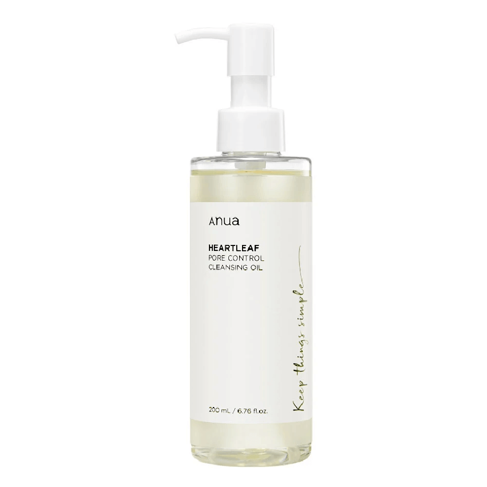 ANUA Heartleaf Pore Control Cleansing Oil 200ml – Olio detergente viso delicato e purificante