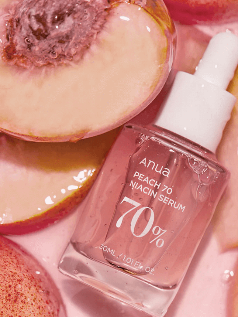 ANUA Peach 70% Niacin Serum - Siero viso illuminante alla pesca con Niacinamide 5% (30 ml)