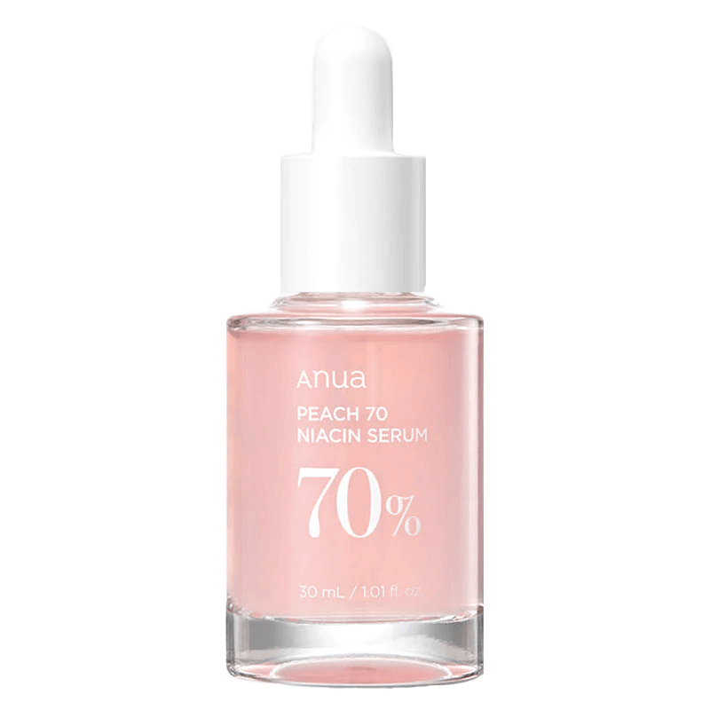 ANUA Peach 70% Niacin Serum - Siero viso illuminante alla pesca con Niacinamide 5% (30 ml)