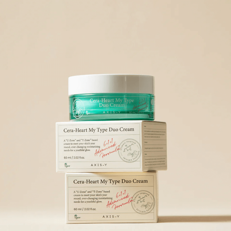 AXIS-Y Cera-Heart My Tipe Duo Cream 60ml - Crema viso con due tipi di idratazione
