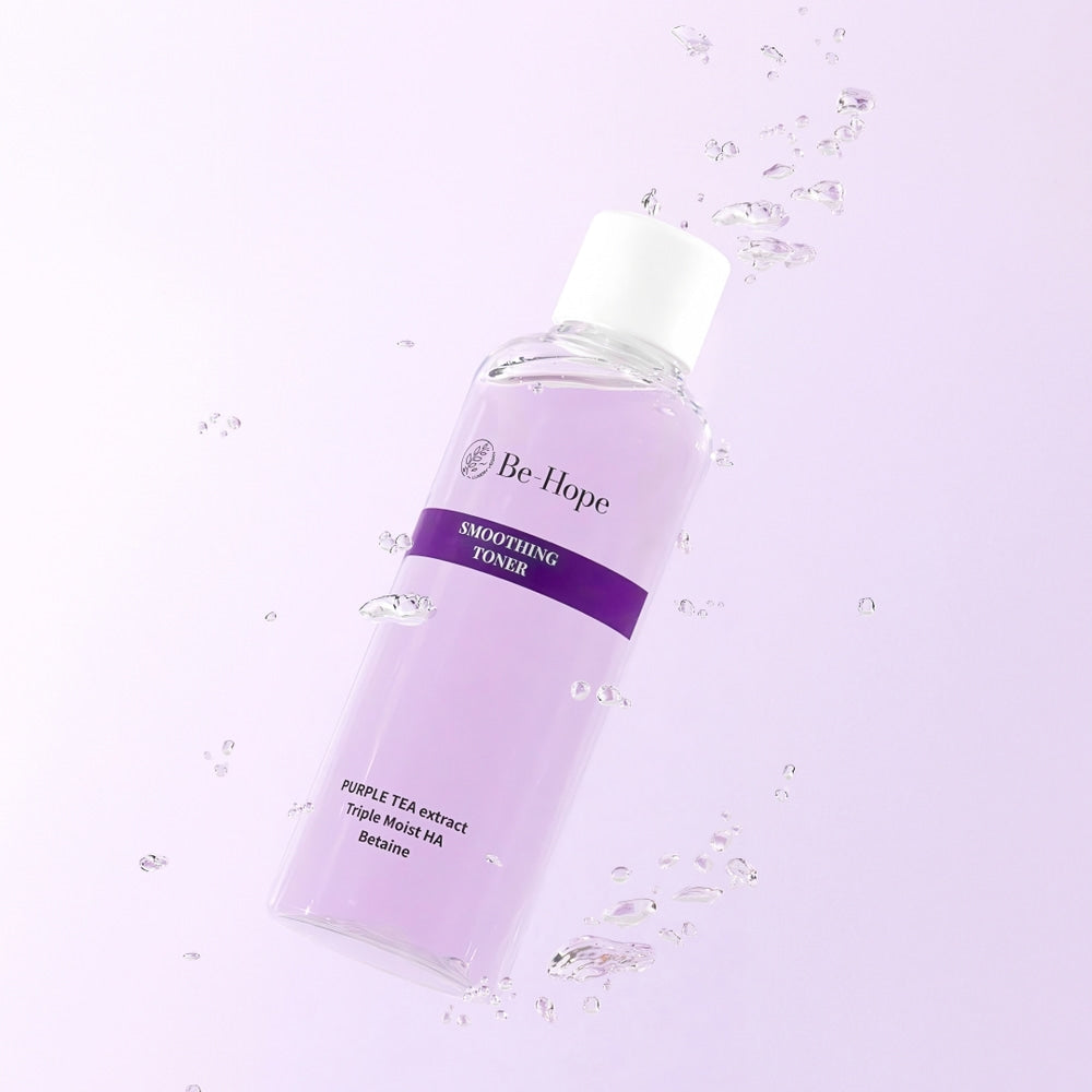 BE HOPE Vegan Smoothing Toner 300ml - Tonico viso coreano idratante