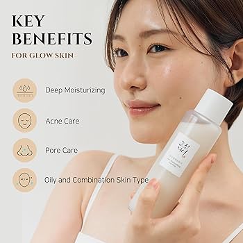BEAUTY OF JOSEON Glow Replenishing Rice Milk 150ml - Tonico viso lattiginoso a base di riso