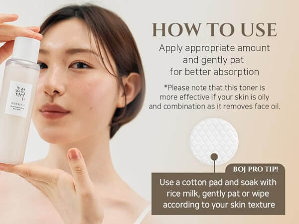 BEAUTY OF JOSEON Glow Replenishing Rice Milk 150ml - Tonico viso lattiginoso a base di riso