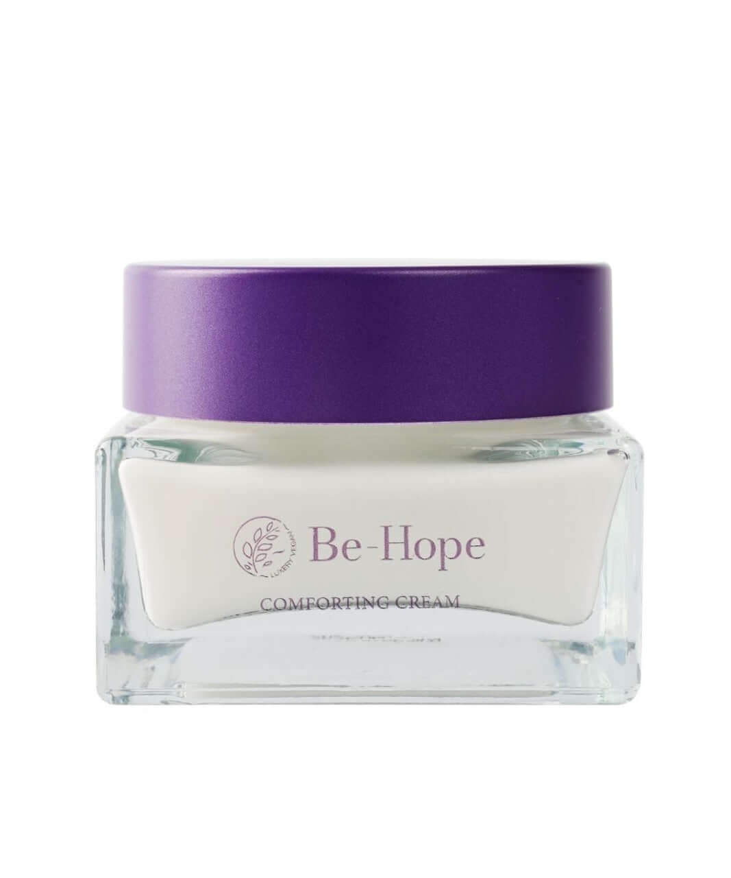 BE HOPE Luxury Vegan Comforting Cream 50ml - Crema idratante lussuosa al tè viola africano