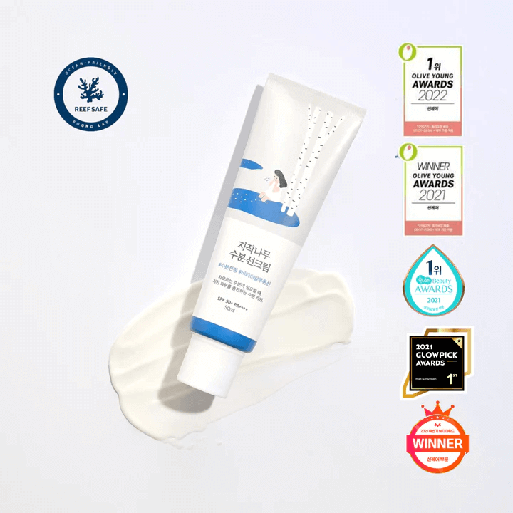 ROUND LAB Birch Juice Moisturizing Sunscreen - 50ml - HomeSkin