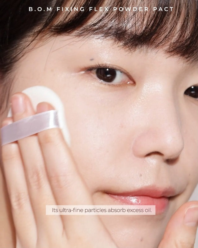 BEAUTY OF MAJESTY B.O.M Fixing Flex Powder Pact 7,5g - Cipria fissante anti-lucido