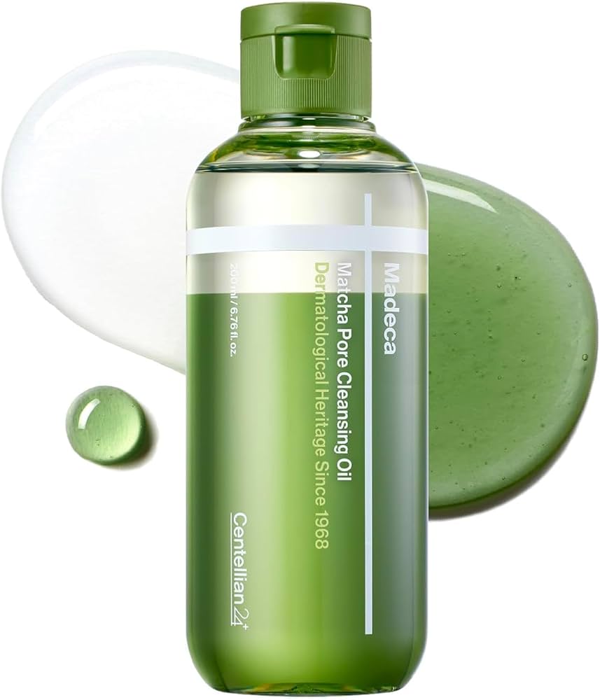 CENTELLIAN24 Madeca Matcha Pore Cleansing Oil 200ml - Olio Detergente Coreano Purificante per Pori