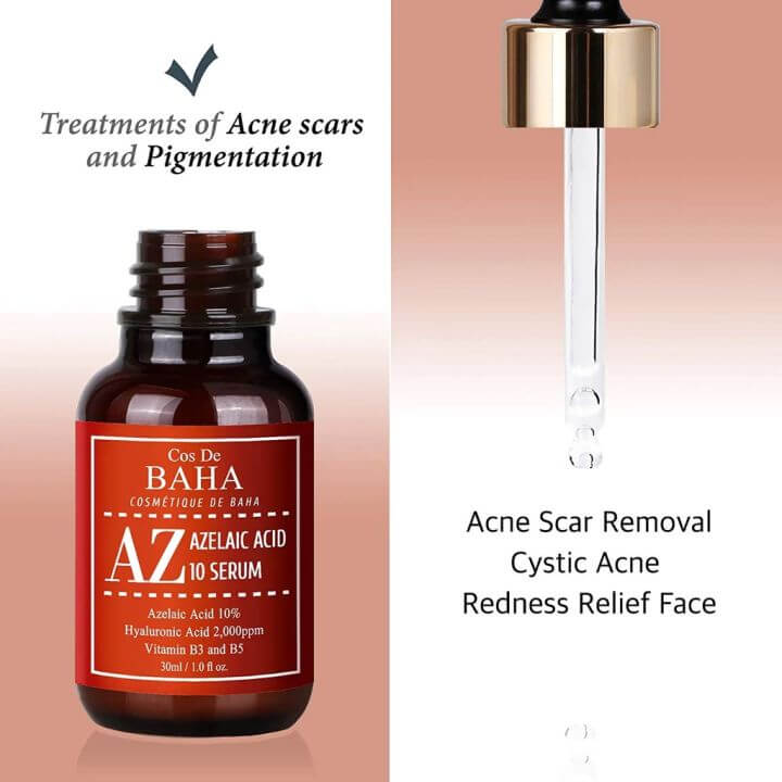 COS DE BAHA AZ Azelaic Acid 10 Serum 30ml - Siero viso con il 10% di Acido Azelaico