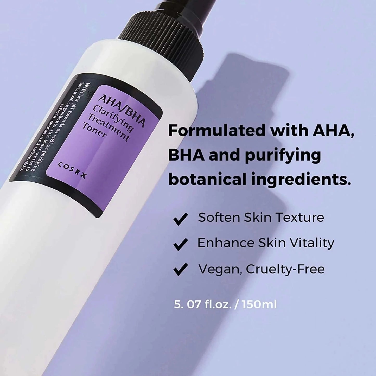 COSRX AHA/BHA Clarifying Treatment Toner - 150ml - HomeSkin