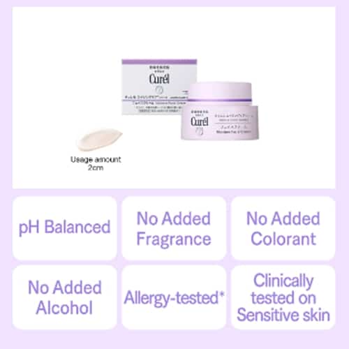 CURÉL Aging Care Series Moisture Facial Cream 40gr - Crema viso idratante slow-age