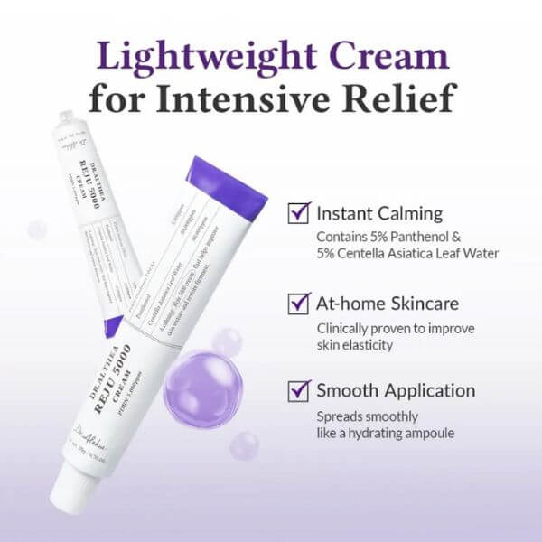 Dr. Althea Reju 5000 Cream 20ml - Crema Viso Coreana con PDRN Vegano e Centella Asiatica
