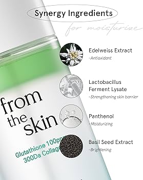FROM THE SKIN Glutathione Collagen Ampoule Mist 80ml - Mist spray viso idratante anti-age