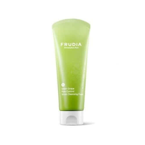 FRUDIA Green Grape Pore Control Scrub Cleansing Foam - 145ml - HomeSkin