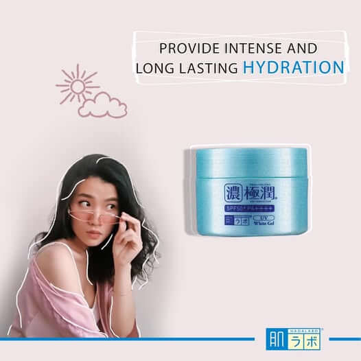 HADA LABO Koi-Gokujyun UV White Gel SPF50+ PA++++ 90gr - Crema gel SPF