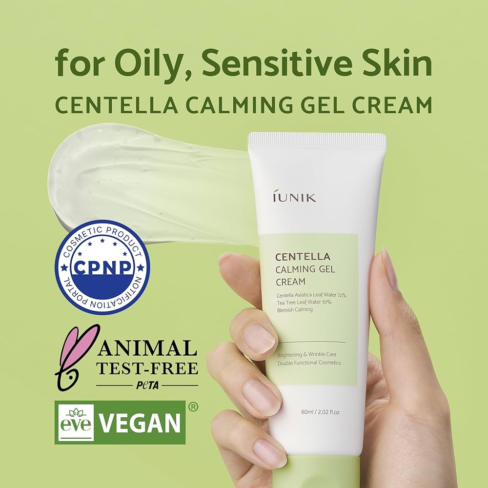 IUNIK Centella Edition Skincare Set 2pc - Set skincare con siero mini e crema gel full size