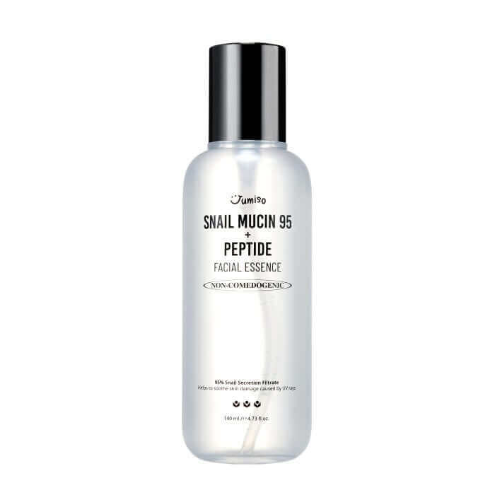JUMISO Snail Mucin 95 + Peptide Facial Essence 140ml - Essenza viso bava di lumaca e peptidi