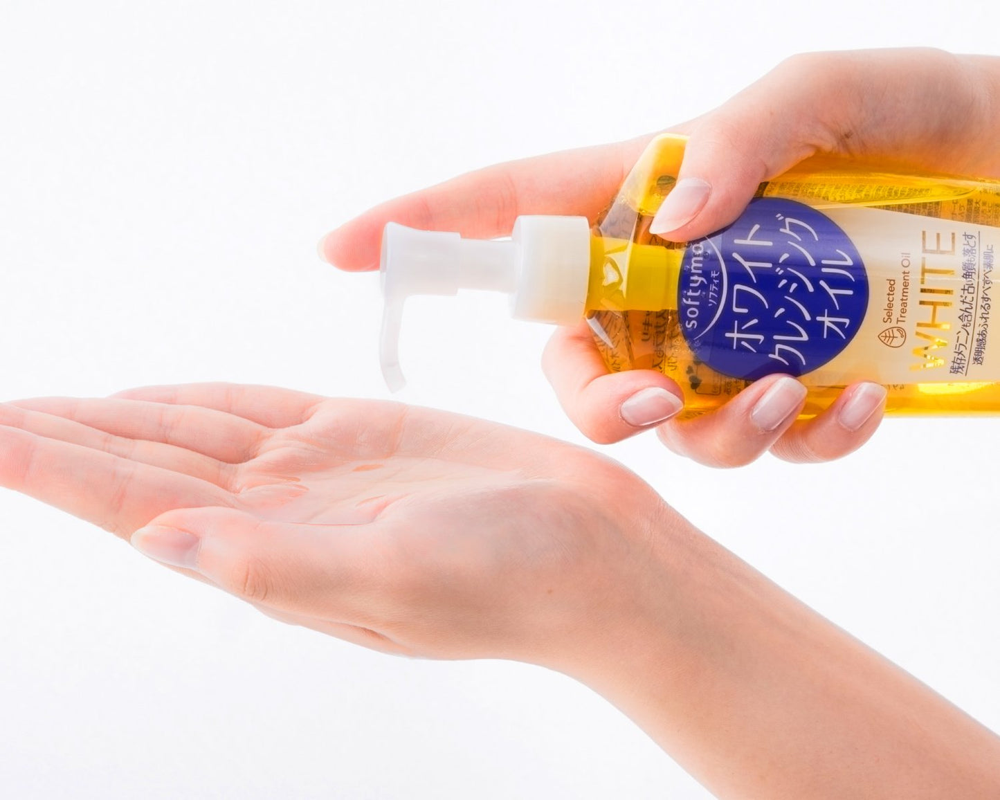 KOSE Softymo White Cleansing Oil 240ml - Olio struccante giapponese illuminante