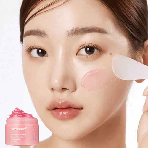 MEDICUBE Collagen Jelly Cream 110ml - Crema viso gel idratante al collagene