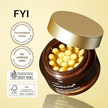 MEDICUBE Deep Vita C Capsule Cream 55g - Crema viso con Vit C incapsulata
