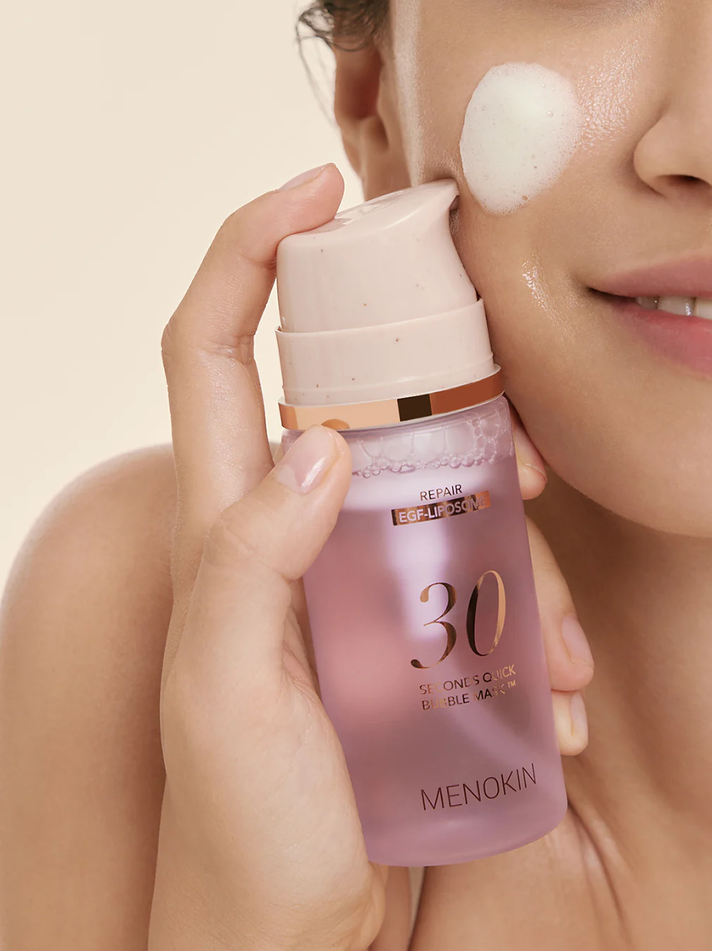 MENOKIN 30 Seconds Quick Bubble Mask Repair 95ml - Maschera viso bubble