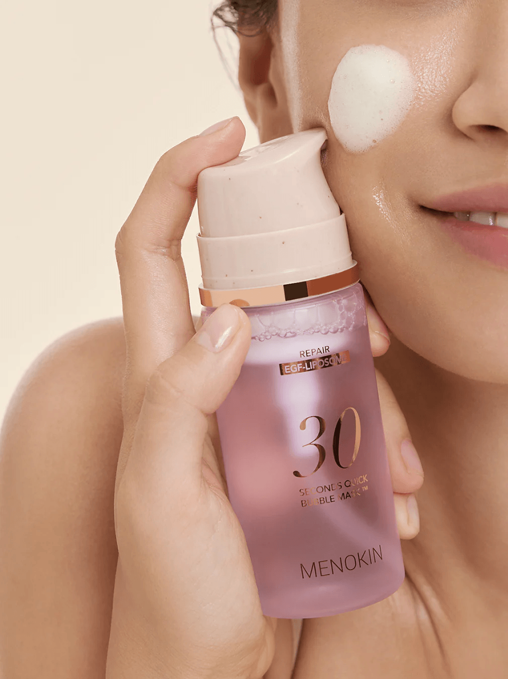 MENOKIN 30 Seconds Quick Bubble Mask Repair 95ml - Maschera viso bubble