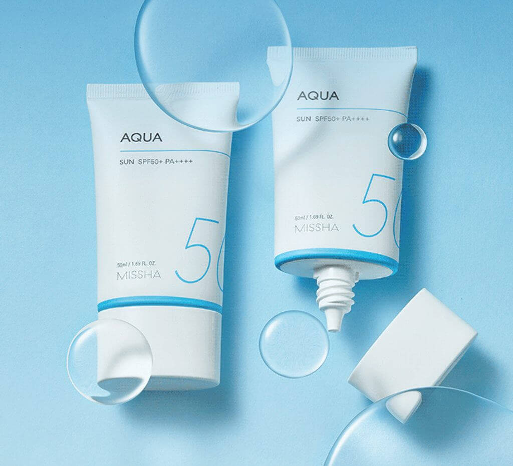 MISSHA All-Around Safe Block Aqua Sun SPF 50+/PA++++ 50ml - Protezione solare