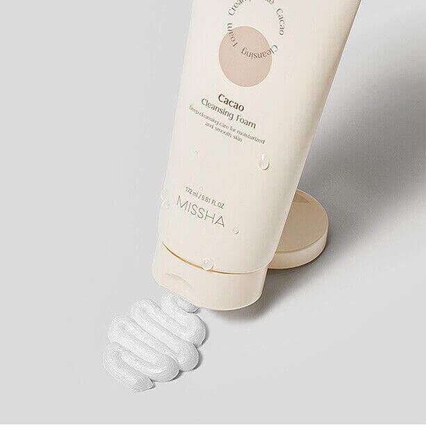 MISSHA Creamy Latte Cleansing Foam Cacao - 172ml - Detergente viso Latte e Cacao