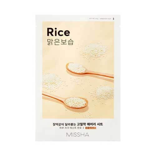 MISSHA Airy Fit Sheet Mask - Riso - 1 foglio - HomeSkin