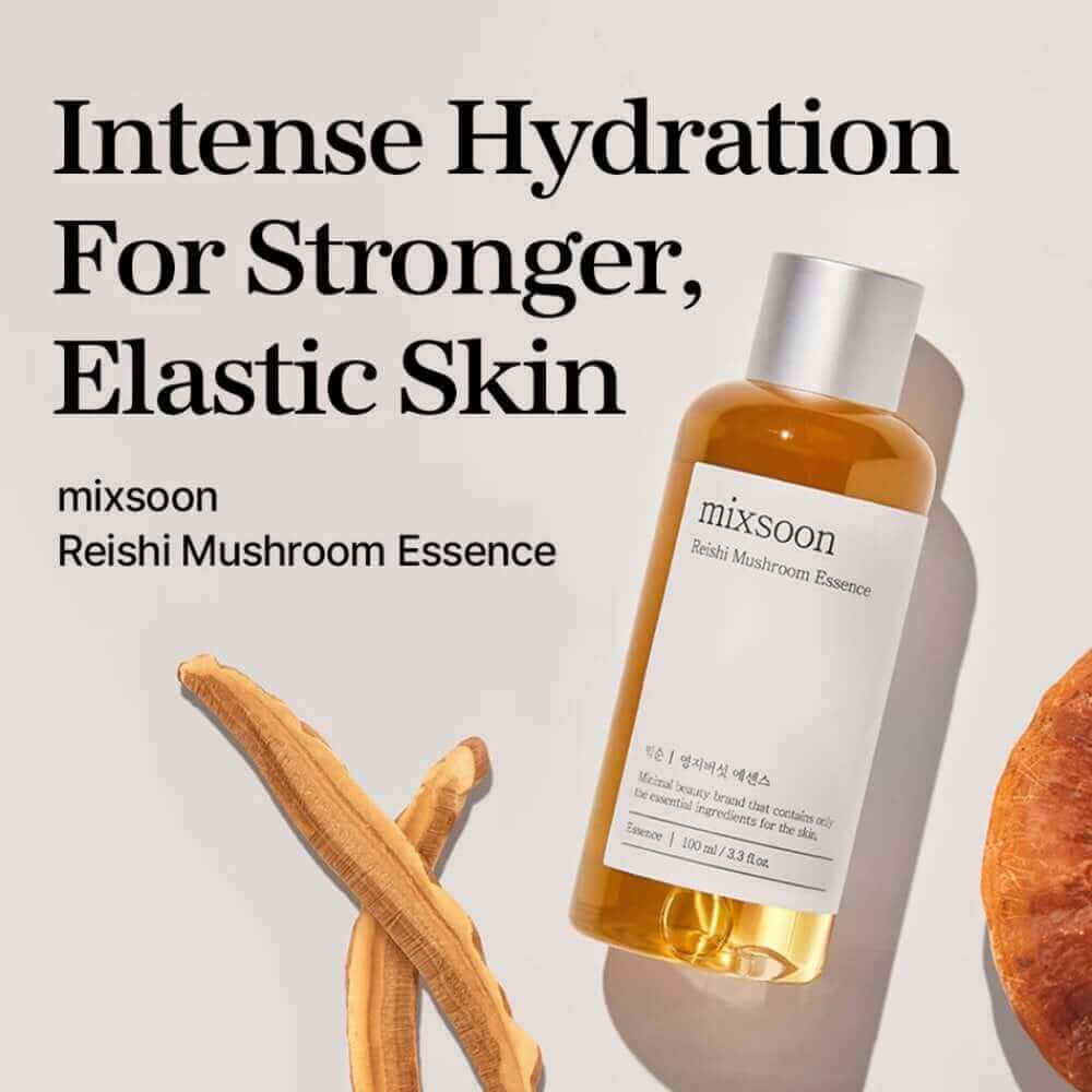 MIXSOON Reishi Mushroom Essence 100ml - Essenza viso slow-aging ai funghi reishi
