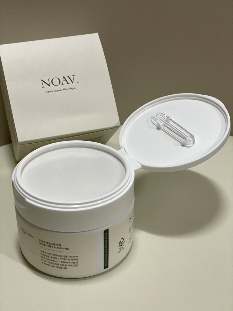 NOAV Morning Balancing Toner Pad 200ml / 100 pads