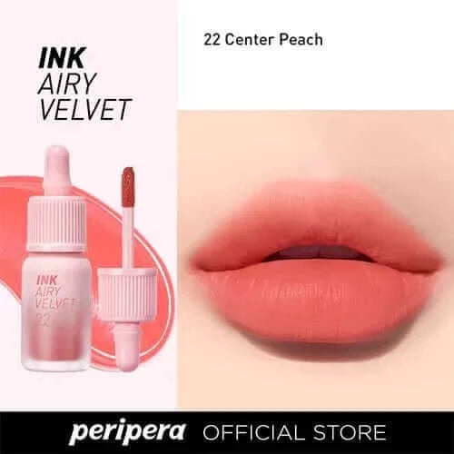 PERIPERA Ink Airy Velvet 022 Center Peach - 4g - HomeSkin