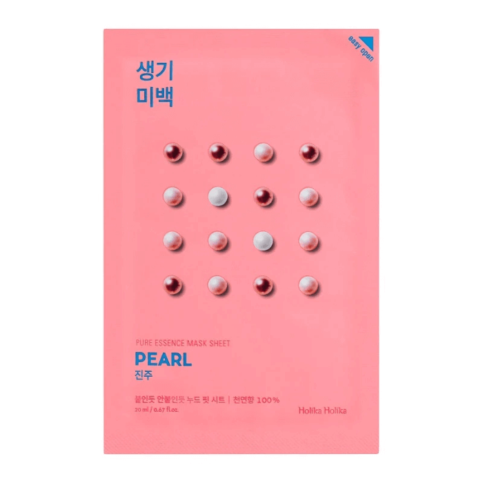 HOLIKA HOLIKA Pure Essence Mask Sheet Pearl - 1 foglio - HomeSkin