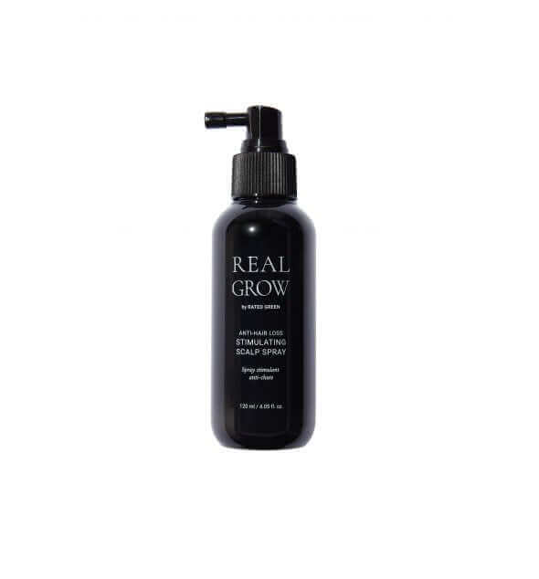RATED GREEN Real Grow Anti Hair Loss Stimulating Scalp Spray - 120ml - HomeSkin