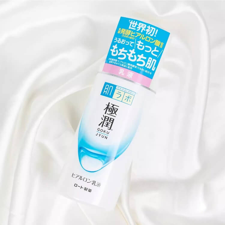 ROHTO MENTHOLATUM Hada Labo Gokujyun Hyaluronic Acid Emulsion 140ml - Emulsione idratante con ialuronico
