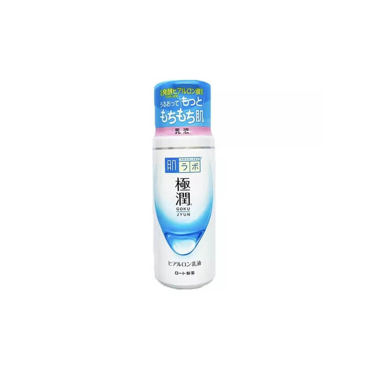 ROHTO MENTHOLATUM Hada Labo Gokujyun Hyaluronic Acid Emulsion 140ml - Emulsione idratante con ialuronico