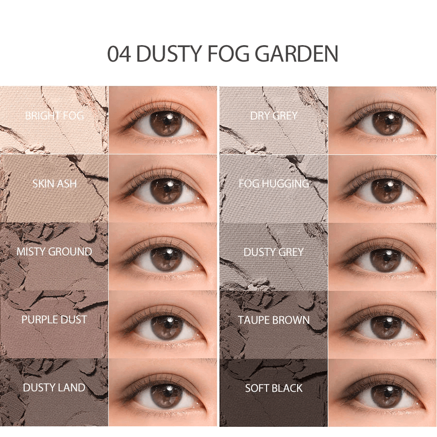 ROM&ND Better Than Palette - 04 Dusty Fog Garden - 8g - HomeSkin