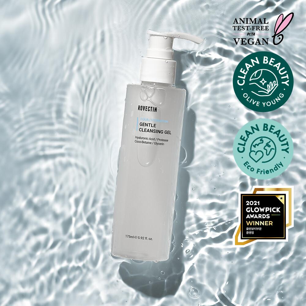 ROVECTIN Aqua Gentle Cleansing Gel 175ml - Detergente viso delicato