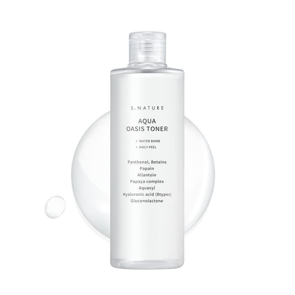 S.NATURE Aqua Oasis Toner 300ml - Tonico viso idratante
