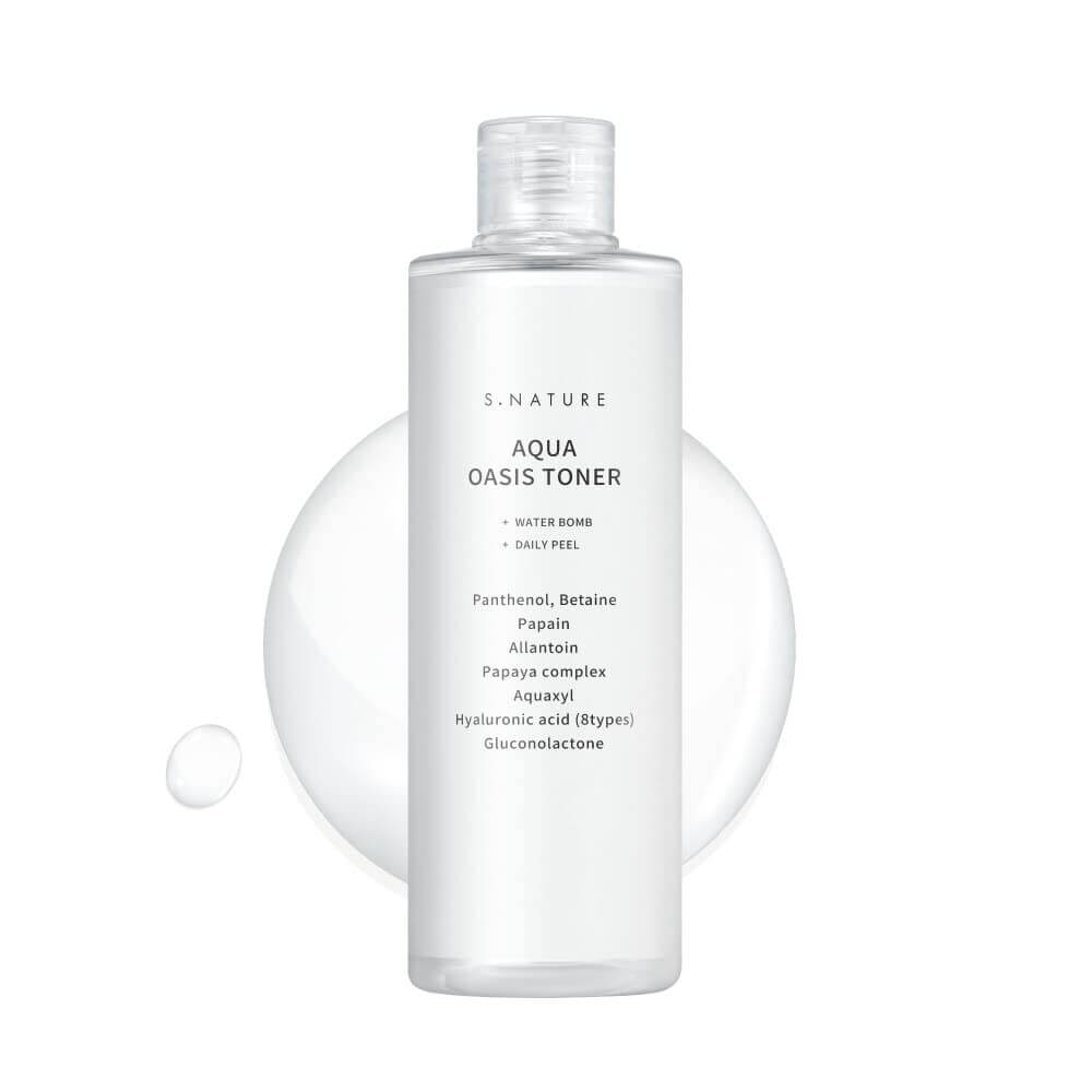 S.NATURE Aqua Oasis Toner 300ml - Tonico viso idratante