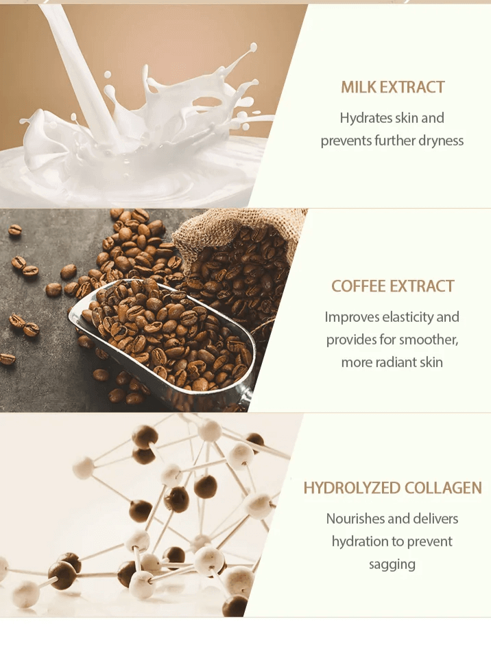 A PIEU Coffee Milk One Pack Mask 21g - Maschera viso in tessuto