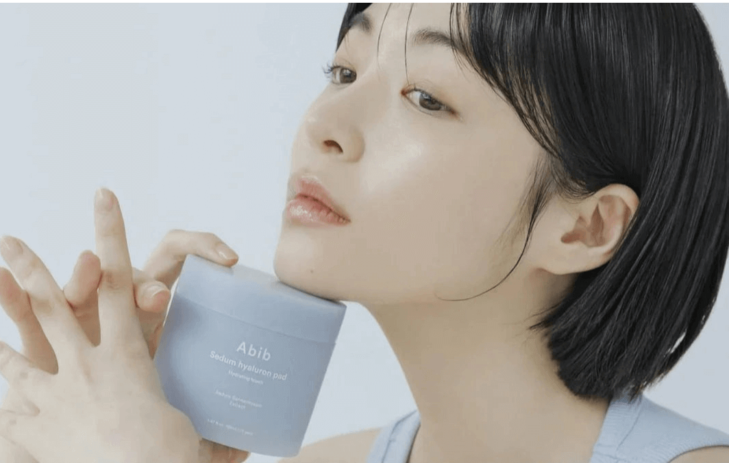 ABIB Sedum Hyaluron Pad Hydrating Touch 165ml/75pcs - Dischetti esfolianti imbevuti di tonico