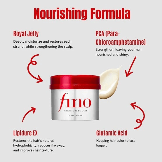 SHISEIDO FINO Premium Touch Hair Mask 230g - Maschera per capelli idratante