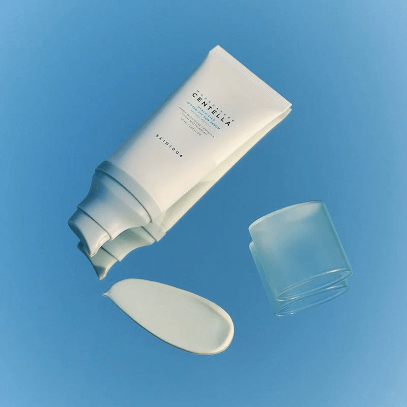 SKIN1004 Madagascar Hyalu-Cica Water-Fit Sun Serum 50ml - Protezione solare ampio spettro texture leggera