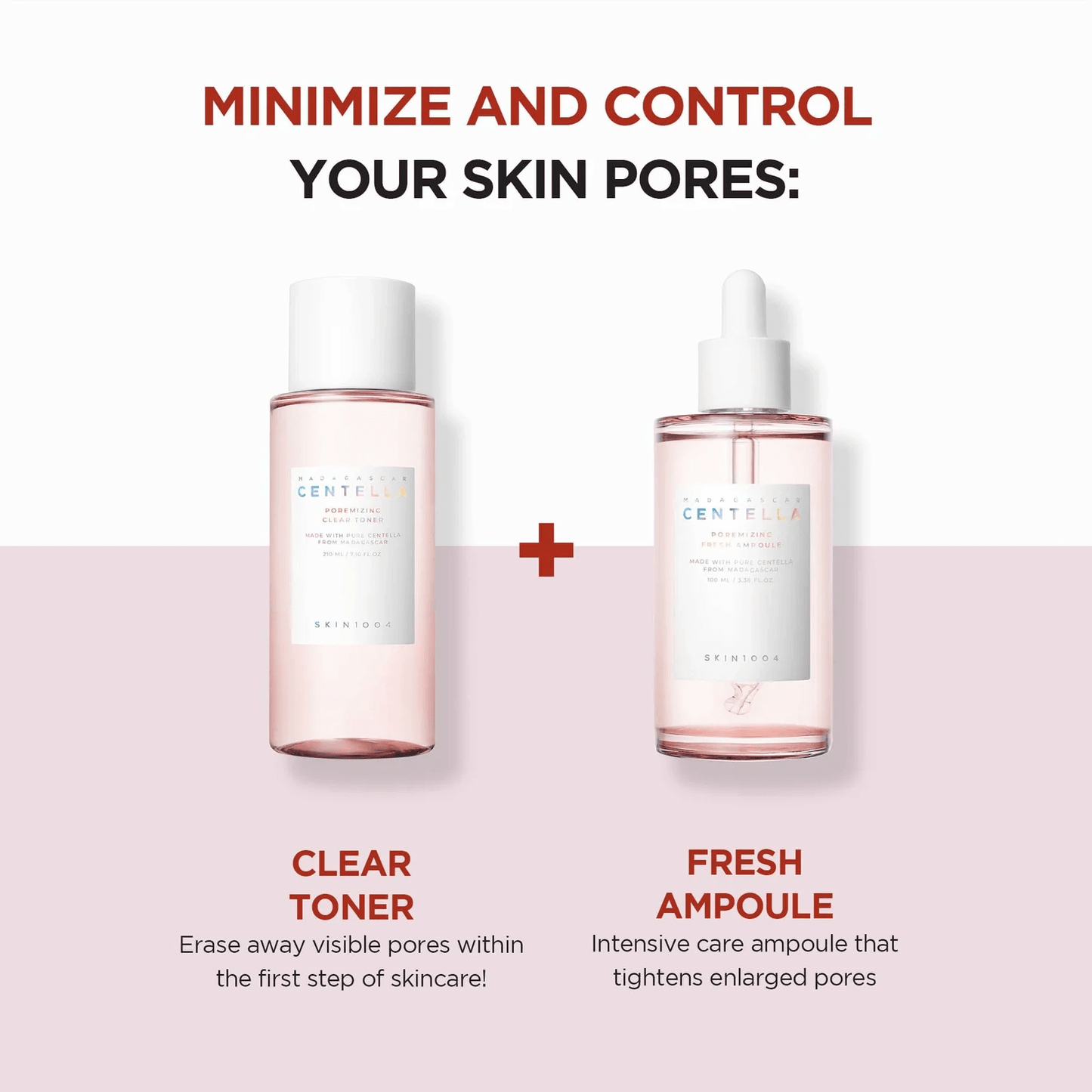 SKIN1004 Madagascar Centella Poremizing Clear Toner 210ml - Tonico viso delicatamente esfoliante